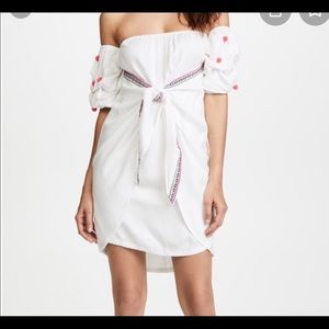 Pitusa Bali Wrap Dress BLACK Standard